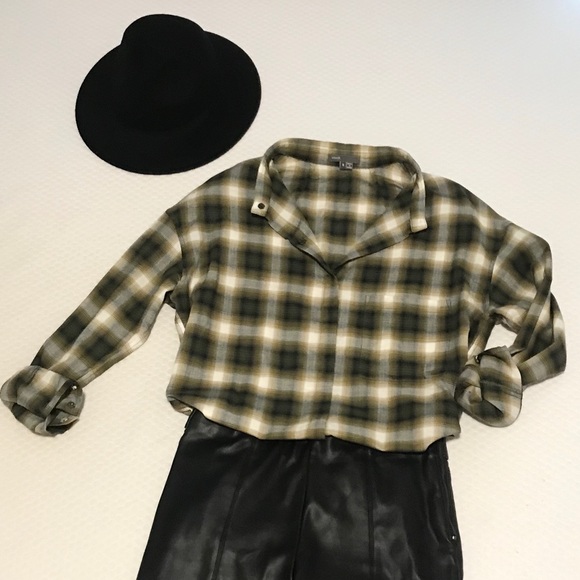 Vince Plaid Button Down